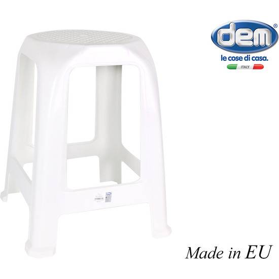 DEM SGABELLO AROA 26X26X47 BIANCO 