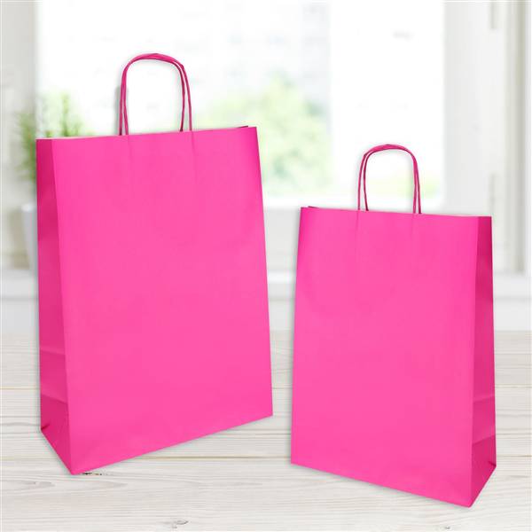 FLORIO SHOPPER JOLLY FUXIA 18X8X24 
