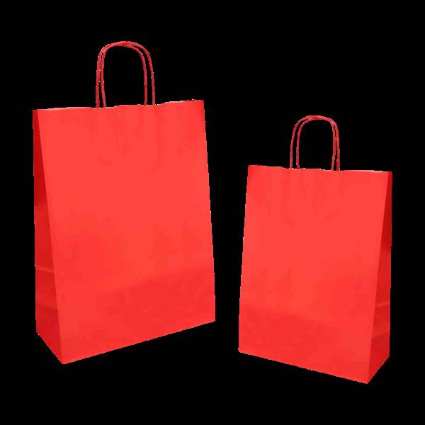 FLORIO SHOPPER JOLLY ROSSO 18X8X24 