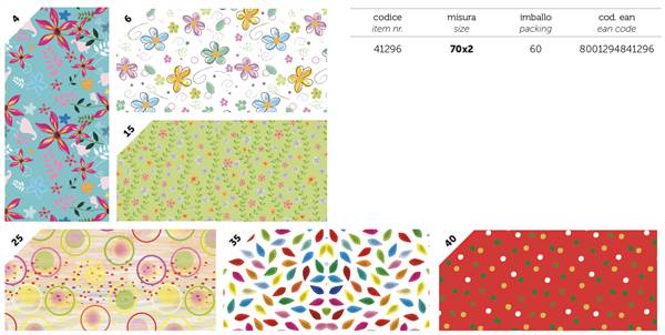 FLORIO ROTOLO CARTA 70X2MT GENERICO FANC 