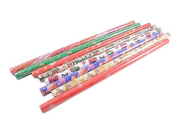 FLORIO ROTOLO CARTA 70X2MT NATALE ASS. 