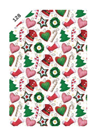 FLORIO ROTOLO CARTA 70X2MT NATALE ASS. 
