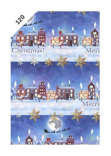 FLORIO ROTOLO CARTA 70X2MT NATALE ASS. 