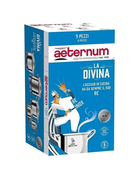 AETERNUM BATTERIA 9PZ LA DIVINA REINOX 