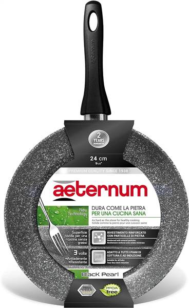 AETERNUM PADELLA CM.24 BLACK PEARL IND 