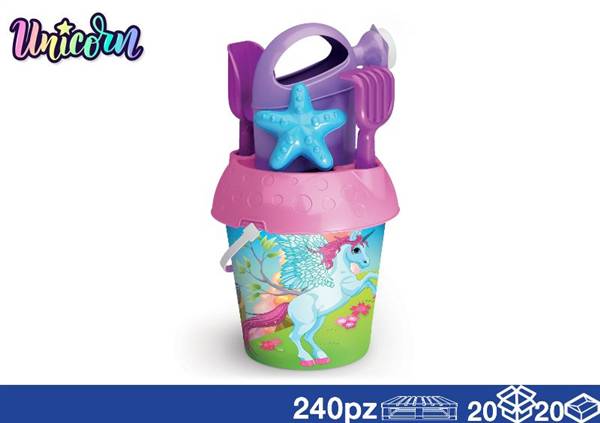 DISNEY SET SECCHIELLO + ANNAF. UNICORNO 