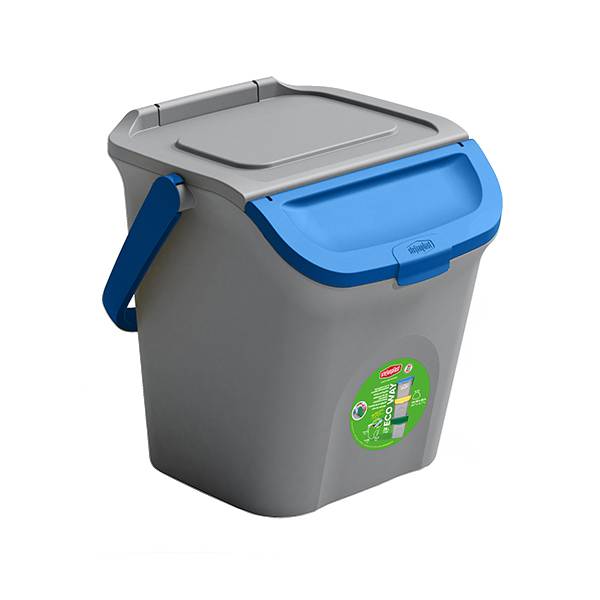 STEFANPLAST PATTUMIERA ECO WAY 28LT BLU CM. 38,8X37X41H