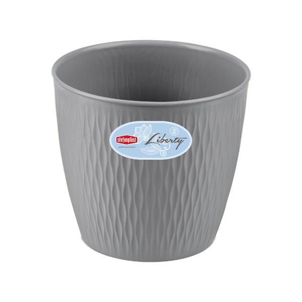 STEFANPLAST VASO LIBERTY D20XH19 GREY ST 