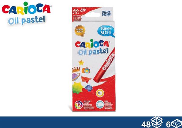 CARIOCA COLORI AD OLIO 12PZ 
