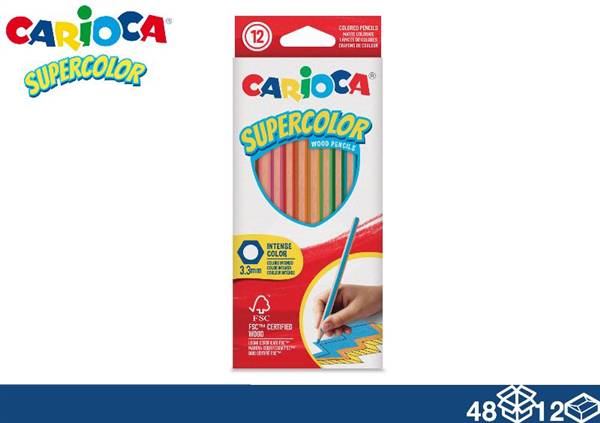 CARIOCA COLORI SUPERCOLOR 12PZ 