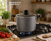 ARCA PENTOLA PRIMO PREZZO CM.26 C/COPERC 