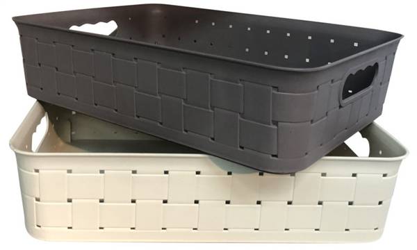 LEGA CESTA COUNTRY RATTAN CM.38X28XH10 