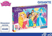 CLEMENTONI PUZZLE 104PZ 40X27X5 PRINCESS 