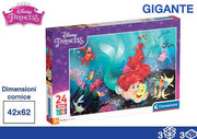 CLEMENTONI PUZZLE 24PZ 40X27X5 PRINCESS 