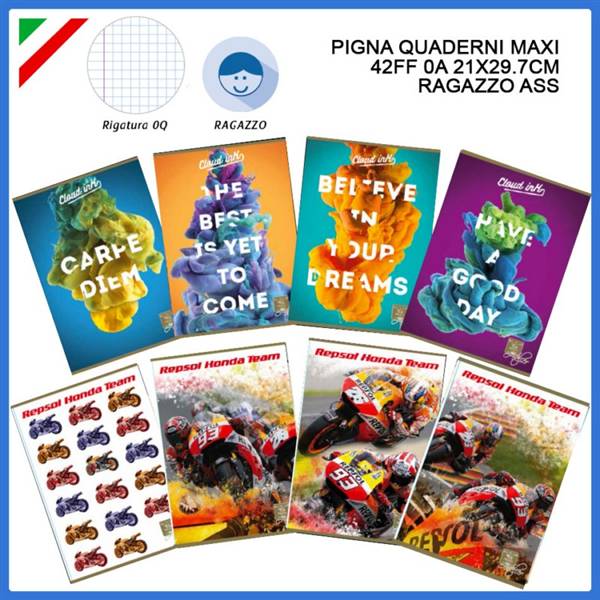 PIGNA QUADERNO EXTREME RIG Q 