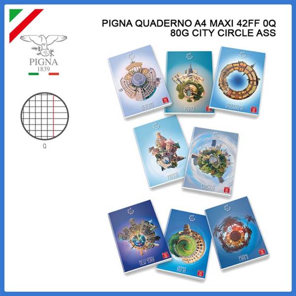 PIGNA QUADERNO ON THE ROAD ASS RIG Q 