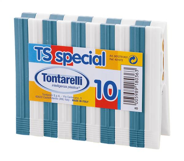 TONTARELLI PINZE 10PZ TS SPECIAL 