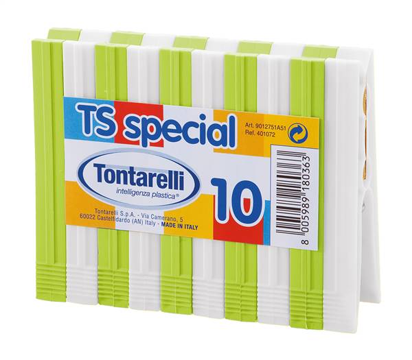 TONTARELLI PINZE 10PZ TS SPECIAL 