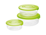 TONTARELLI SET 3 FRIGO BOX ROTONDI 1.7/1/0.5 L