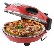 MELCHIONI FORNO PIZZA CON TERMOMETRO BELLANAPOLI PLUS DOPPIA RESISTENZA 1300W