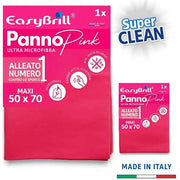 EASYBRILL PANNO MICROFIBRA PINK 50X70 