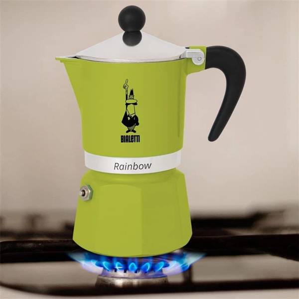 BIALETTI RAINBOW CAFFETTIERA 1TZ VERDE 