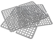BAMA TAPPETO LAVELLO 3PZ ARGENTO 