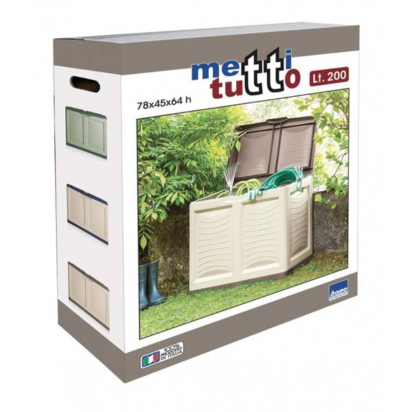 BAMA METTITUTTO 200LT. MUSCHIO 78X45X64H 