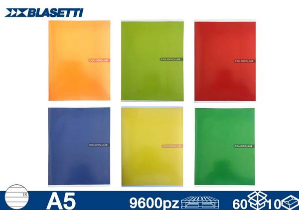 BLASETTI QUADERNO 80GR BOY/GIRL RIG 10MM 