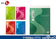 EOL BLOCK NOTES EXPORT A6 5MM 