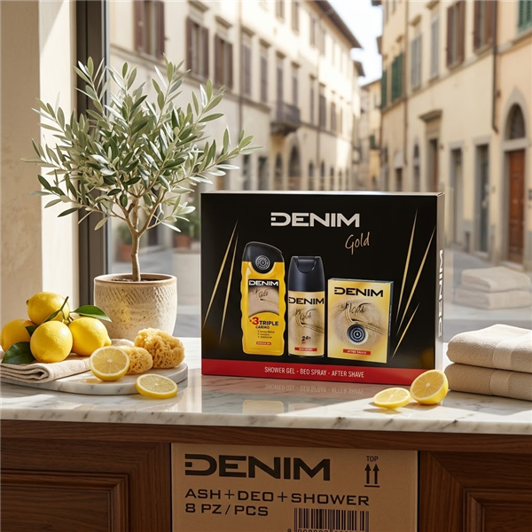 DENIM SET REGALO GOLD 007 100+250+150ML 