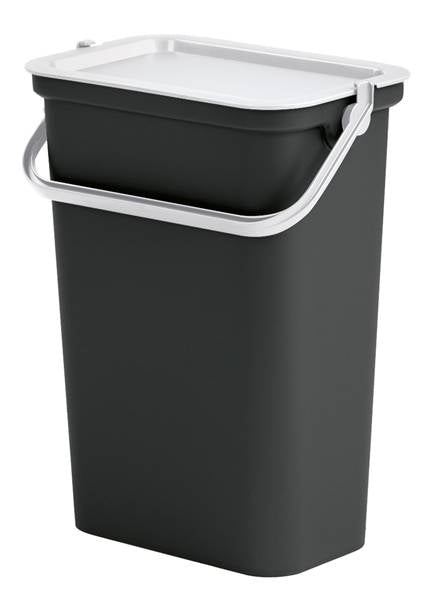 TONTARELLI PATTUMIERA 10LT MODA NERO/BIA 
