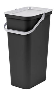TONTARELLI PATTUMIERA 25LT MODA NERO/BIA 
