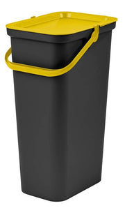 TONTARELLI PATTUMIERA 25LT MODA NERO/AMB 