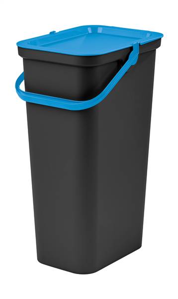 TONTARELLI PATTUMIERA 25LT MODA NERO/ZAF 