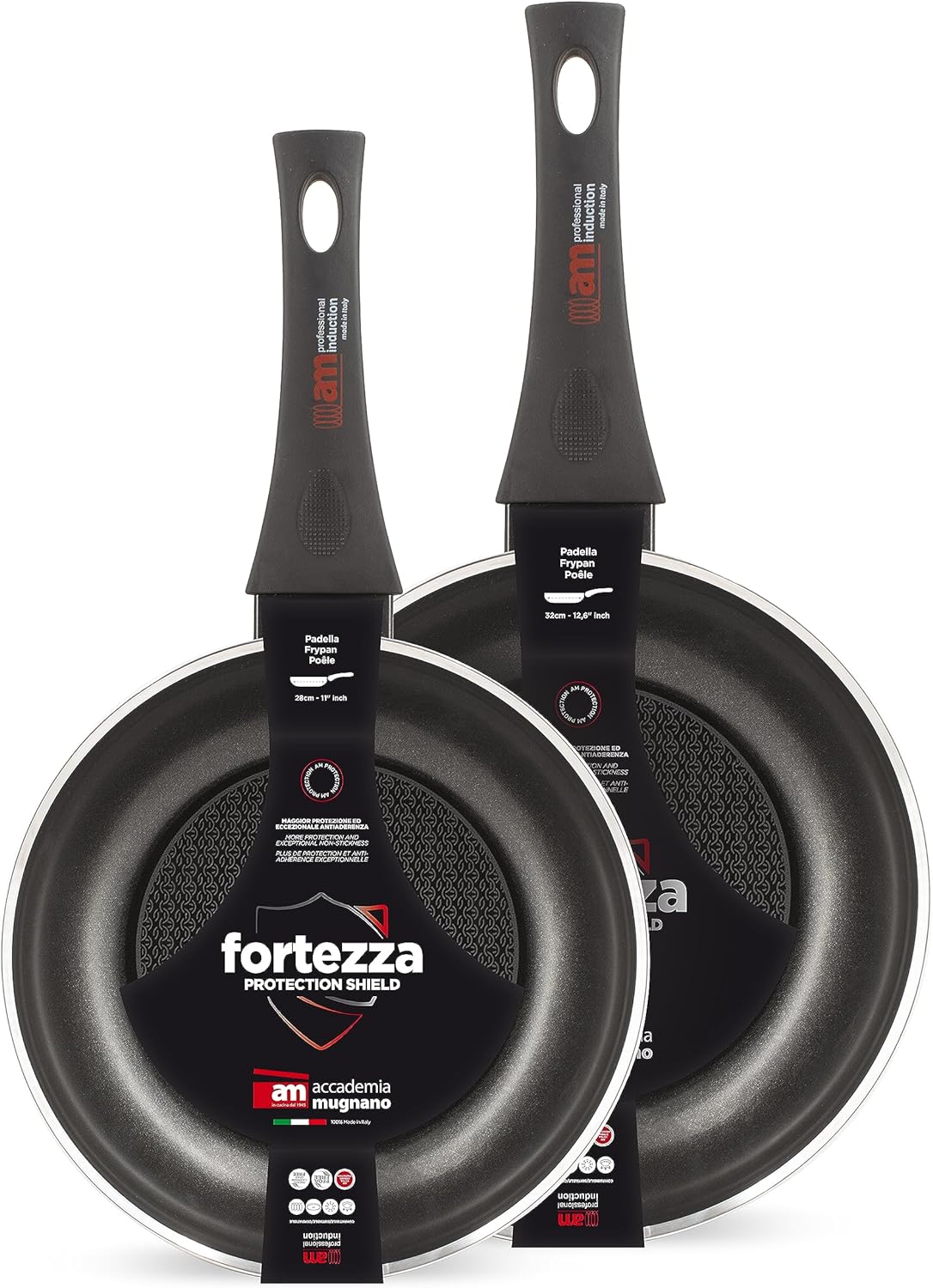 AM FORTEZZA PROTECTION PADELLA CM.24 IND IDONEA PER LINDUZIONE