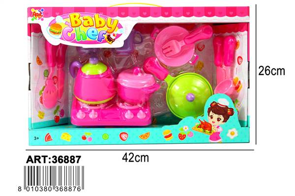 APEL SET CUCINO BABY CHEF 