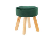 DIMO SGABELLO VELLUTO VERDE 34XH.38 
