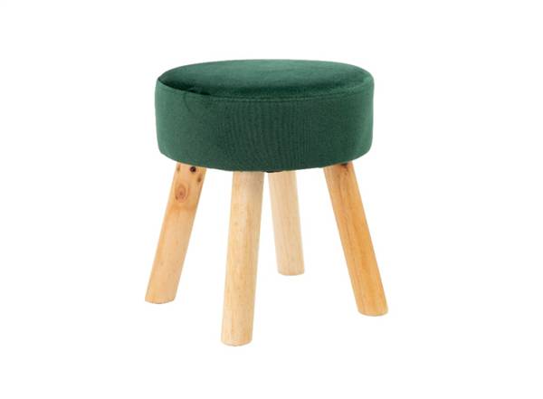 DIMO SGABELLO VELLUTO VERDE 34XH.38 