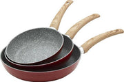 ORTLES SET PADELLE CM.20/24/28 ALL. FORG 