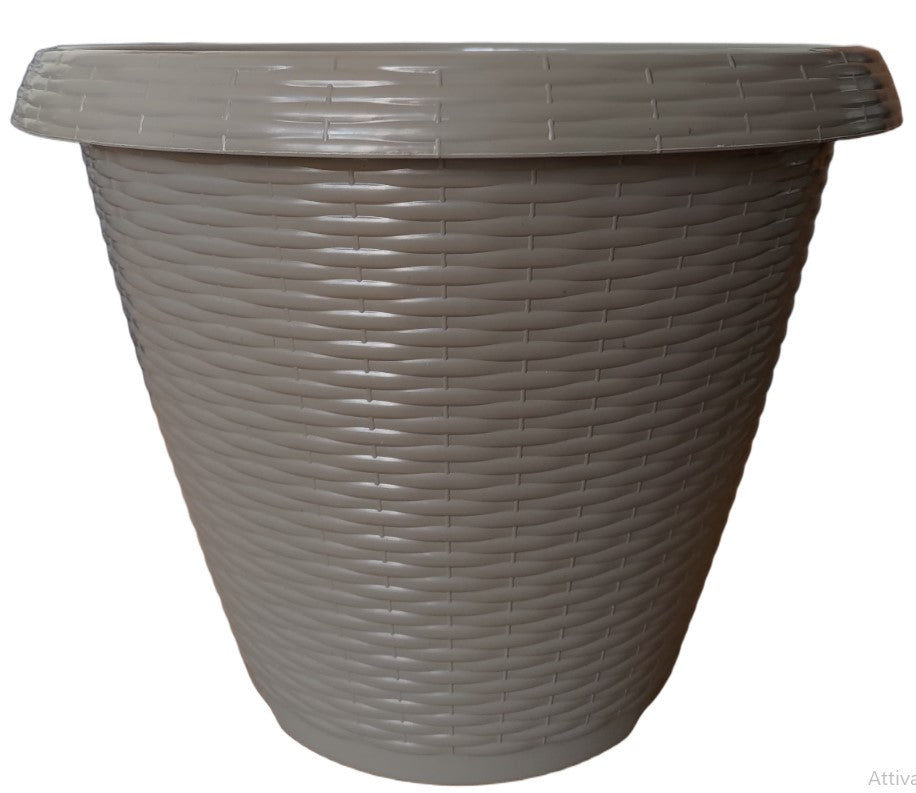 BRONZO VASO VIMINI CM.40 COL.ASS.