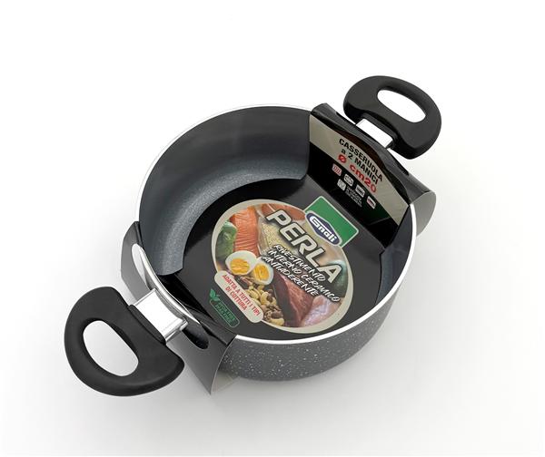 GNALI CASSERUOLA PERLA CM.20 INDUZIONE 