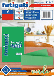 FATIGATI TOVAGLIA PARTY 137X180CM VERDE 