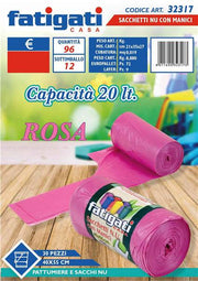 FATIGATI SACCHETTI C/MAN 30PZ 40X55 ROS 