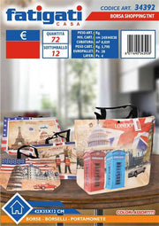 FATIGATI BORSA SHOPPING TNT 42X35X12CM 