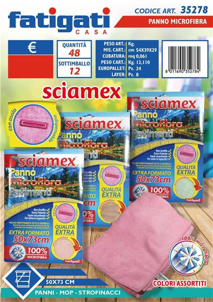 FATIGATI PANNO MICROF 50X70 C/ASOLA 