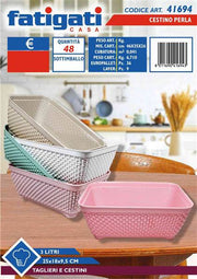 FATIGATI CESTINO PERLA 3LT 