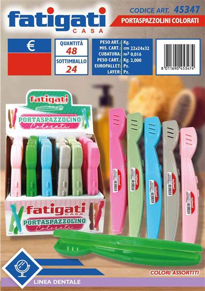 FATIGATI PORTASPAZZOLINI COLORATI 