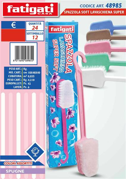 FATIGATI SPAZZOLA SOFT LAVASCHIENA 