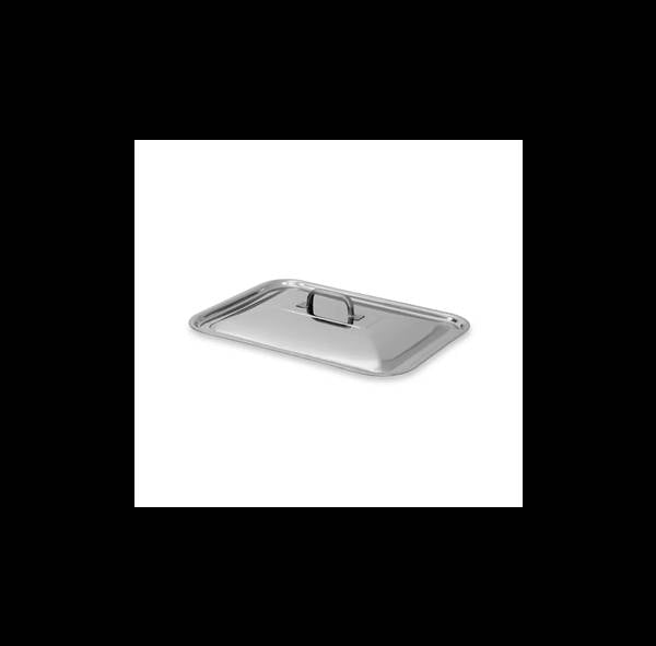 STEEL PAN COPERCHIO BORDATO INOX CM.40